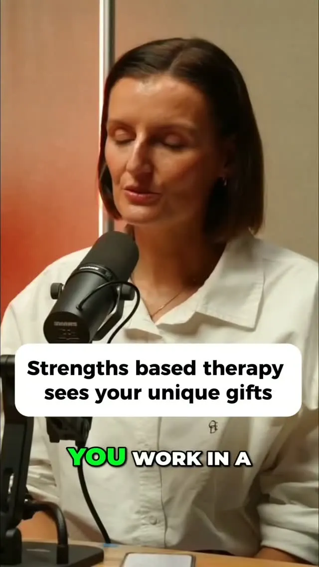 Strengths-Based therapy sees your unique gifts.
T