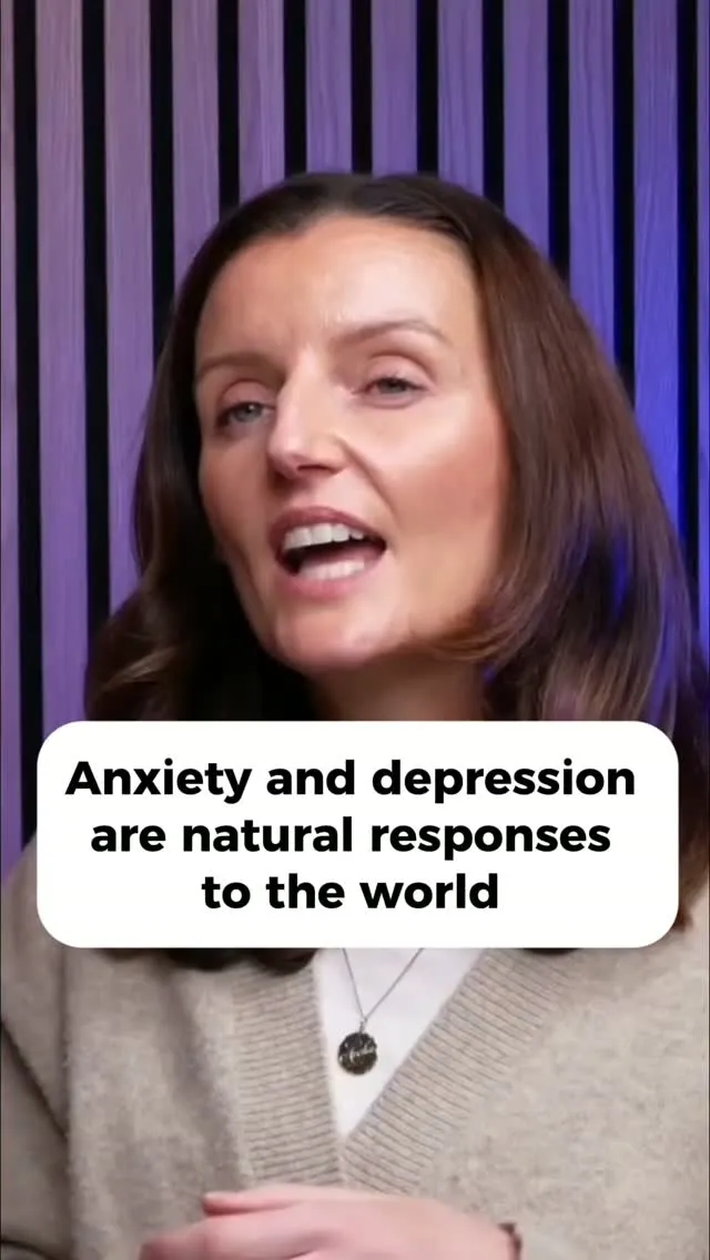 Anxiety and depression are natural responses to th